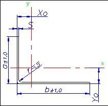 Equal-shelf corner 4,0-6,0mm S350GD Zn600, 4,0-6,0