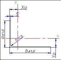 Equal-shelf corner 2,5mm S280GD Zn275, 2.5