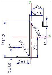 Profil Zy 1,4mm S280GD Zn0, 1.4