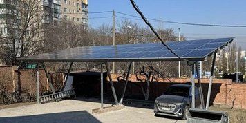 Навіс на 4 паркомісця 99308 фото